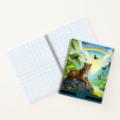 Carnet Leopard Majesty : Coloré Jungle Foliage (Intérieur)