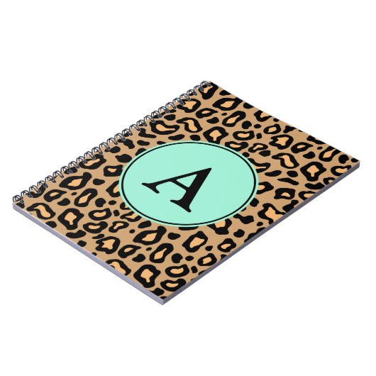 Carnet Leopard Monogram (Côté gauche)
