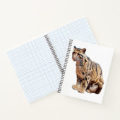 Carnet léopard obscurci photo jungle gros animal de chat (Intérieur)