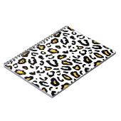 Carnet Léopard peau transparente motif (Côté gauche)