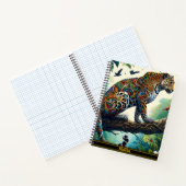 Carnet Leopard Zeal : Des Motifs de la jungle dynamiques (Intérieur)