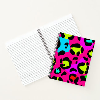 Carnet Léopée rose chaud