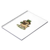 Carnet Leprechaun Pug Saint-Patrick (Côté gauche)