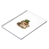 Carnet Leprechaun Shih Tzu Saint-Patrick (Côté gauche)