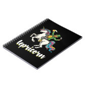 Carnet Lepricorn Leprechaun Unicorn St Patrick's Day (Côté gauche)