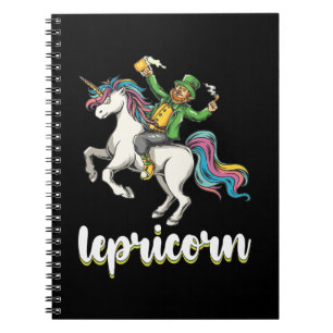 Carnet Lepricorne Lutin Licorne Fête de la Saint-Patrick