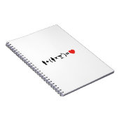 Carnet L'équation d'amour pour les femmes (Côté Droit)