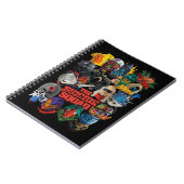 Carnet L'équipe du suicide | Avatars stylisés (Côté gauche)