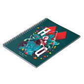 Carnet L'équipe du suicide | Harley Quinn Floral Diamond (Côté gauche)