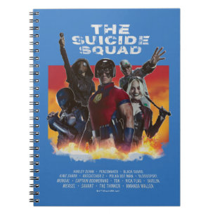 Carnet L'équipe du suicide   Poster de cinéma de style 