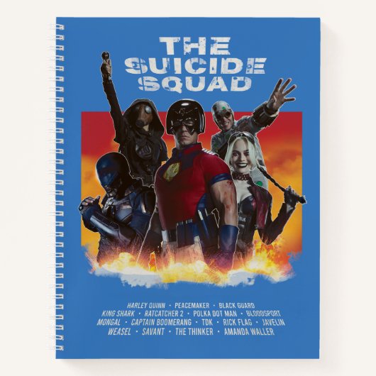 Carnet L'équipe du suicide | Poster de cinéma de style ré (Devant)