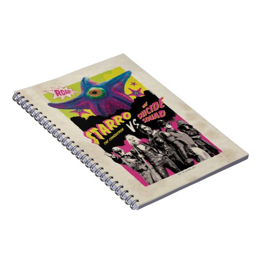 Carnet L'équipe du suicide | Starro Vs L'Équipe Suicide (Côté Droit)