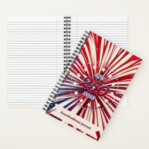 Carnet Les 250 ans d'Amérique 1776-2026 Feux d'artifice R