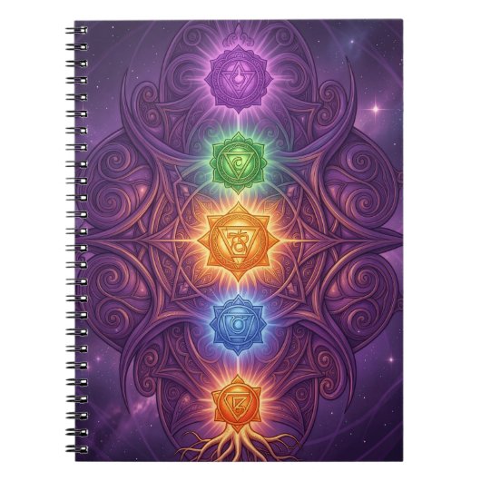 Carnet Les 7 Chakras´5 (Devant)