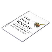 Carnet Les abeilles connaissent (Côté gauche)