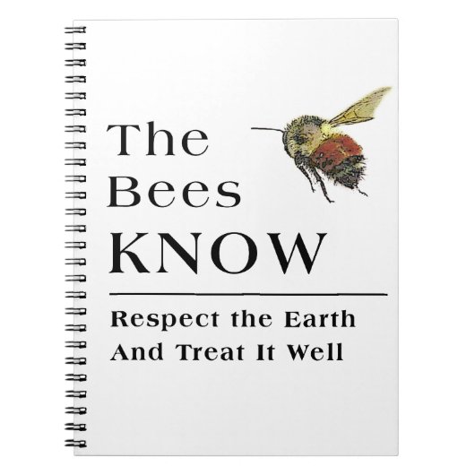 Carnet Les abeilles connaissent (Devant)