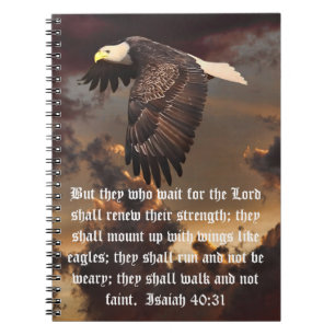 CARNET LES AILES AIMENT LE 40:31 D'EAGLES - D'ISAÏE