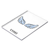 Carnet Les ailes du petit ange mignon (Côté gauche)