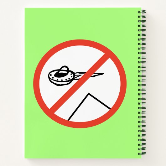 Carnet Les Aliens Ne L'Ont Pas Fait (Dos)