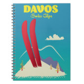 Carnet Les Alpes suisses de Davos (Devant)