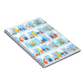 Carnet Les amis de Sesame défilant le long du motif de la (Côté Droit)