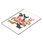 Carnet Les amis Furever poursuit des chiots (Côté gauche)