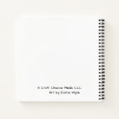 Carnet Les amis parmi les fleurs (Dos)