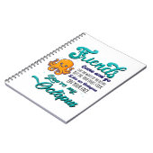 Carnet Les Amis Vont Et Viennent Comme Les Vagues De L'Oc (Côté gauche)