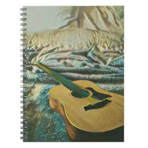 Carnet Les amoureux de guitare cadeaux