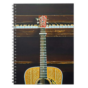 Carnet Les amoureux de guitare cadeaux