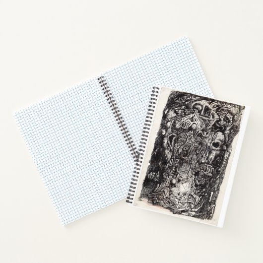 Carnet Les anciens, dessin à l'encre (Intérieur)