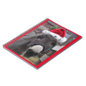 Carnet "Les ânes font de superbes Santas" (Côté gauche)