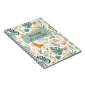 Carnet Les Animaux De La Jungle Pastels Retour À L'École (Côté Droit)