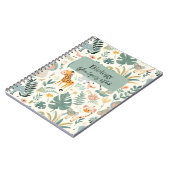 Carnet Les Animaux De La Jungle Pastels Retour À L'École (Côté gauche)