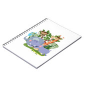 Carnet Les animaux de Safari mignons (Côté gauche)