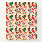 Carnet Les animaux des bois Noël (Dos)