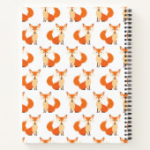 Carnet Les animaux mignons de la forêt de Fox Kid (Dos)