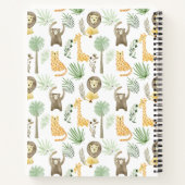 Carnet Les animaux Safari (Dos)