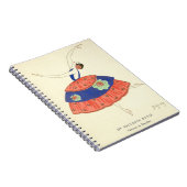 Carnet Les années 1920 de plat de mode (Côté Droit)