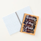 Carnet Les arbres solitaires, s'ils poussent, deviennent (Intérieur)