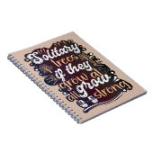 Carnet Les arbres solitaires, s'ils poussent, deviennent (Côté Droit)