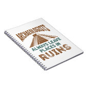 Carnet Les archéologues quittent toujours les lieux en ru (Côté Droit)