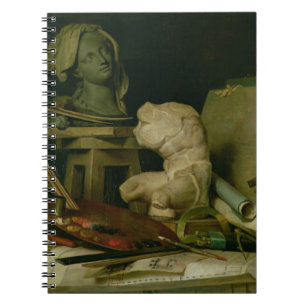 Carnet Les attributs des arts, 1769 (huile sur la toile)
