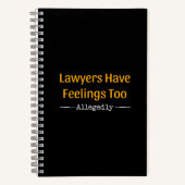 Carnet Les Avocats Ont Trop De Sentiments - Procureur (Recto)