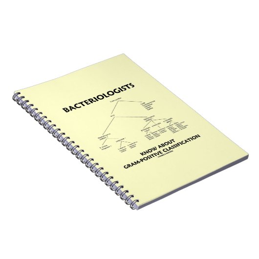 Carnet Les bactériologistes connaissent la classification (Côté Droit)