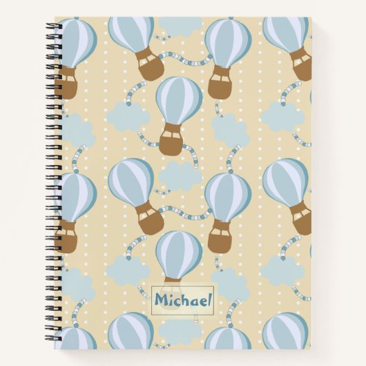 Carnet Les Ballons de l'air et les Patters des Clouds (Devant)