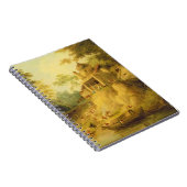 Carnet Les banques du Gange, c.1820-30 (huile sur la (Côté Droit)