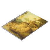 Carnet Les banques du Gange, c.1820-30 (huile sur la (Côté gauche)