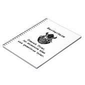 Carnet les barbares cassent d'abord (Côté gauche)