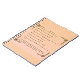 Carnet Les Béatitudes (Côté gauche)